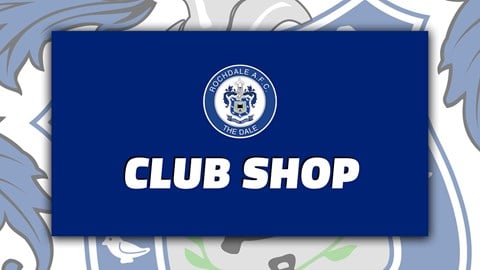Club Shop Closed Next Week