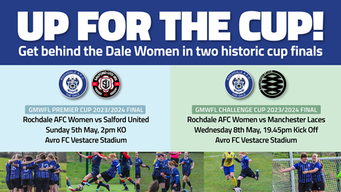 Dale Women In Two Cup Finals